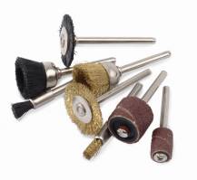 Obrázek k výrobku 48637 - POWE90600 - 102 ks příslušenství pro přímé brusky