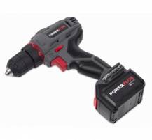 powe00042-aku-sroubovak-vrtacka-18v-li-ion-2bat