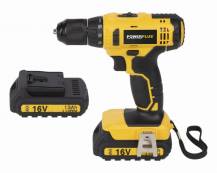 Obrázek k výrobku 53270 - POWX00425 - Aku šroubovák / vrtačka 16V LI-ION 2BAT