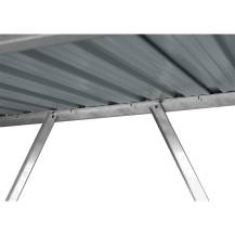 Obrázek k výrobku 91888 - Přístřešek na dřevo Riwall PRO RMWS 3x7 antracit