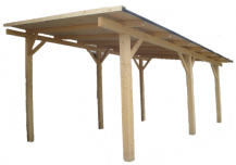 Obrázek k výrobku 21588 - Přístřešek pro auto Kalfa 1 (340 x 600cm)