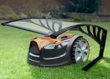 Obrázek k výrobku 91973 - Přístřešek pro robotickou sekačku čirý 80x60x40