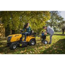 Obrázek k výrobku 79156 - Přívěsné rozmetadlo 36 kg Riwall PRO RBS 36 T