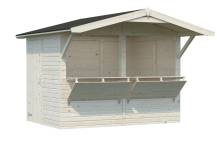 Obrázek k výrobku 20957 - Prodejní stánek Stella 5 m2  (273x190cm) tl. 16mm