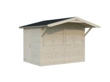 Obrázek k výrobku 20957 - Prodejní stánek Stella 5 m2  (273x190cm) tl. 16mm