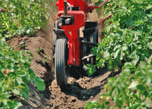 Proorávací kola PK při práci