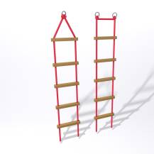 Obrázek k výrobku 51533 - Provazový žebřík 5 příček HEROLD .