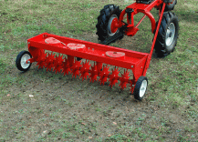 Provzdušňovač tažený PT-1000 zapojený do nosiče AV-3