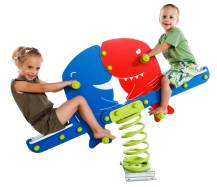 Obrázek k výrobku 39363 - Pružinová houpačka Monkey´s Žraloci - dvojčata .