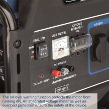 Obrázek k výrobku 78330 - Rámová elektrocentrála Scheppach SG 7100x