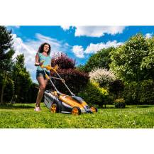 Obrázek k výrobku 39837 - Riwall PRO RALM 3740i - akumulátorová travní sekačka 40 V