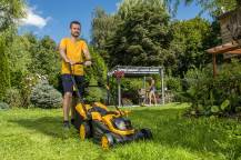 Obrázek k výrobku 82492 - Riwall PRO RALM 3820akumulátorová sekačka 2 x 20 V (bez baterie a nabíječky)