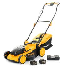 Obrázek k výrobku 94850 - Riwall PRO RALM 4020i SETakumulátorová sekačka 2 x 20 V + 2x 4 Ah baterie + duální rychlonabíječka 4,5 A