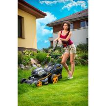 Obrázek k výrobku 53179 - Riwall PRO RALM 4640SPi - aku 40 V travní sekačka 4v1 s pojezdem a bezuhlíkovým motorem