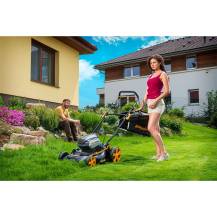 Obrázek k výrobku 53179 - Riwall PRO RALM 4640SPi - aku 40 V travní sekačka 4v1 s pojezdem a bezuhlíkovým motorem