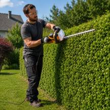 Obrázek k výrobku 62438 - Riwall PRO REH 6261 RH plotostřih s otočnou rukojetí a elektrickým motorem 620 W