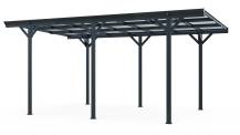 Obrázek k výrobku 94827 - Riwall PRO RMCP 16 x 10 Anthracitepřístřešek pro auto ( 5 x 3 m )
