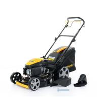 Obrázek k výrobku 69773 - Riwall PRO RPM 5155 PRO multifunkční travní sekačka 4 v 1 s benzinovým motorem a pojezdem