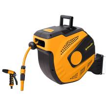 Obrázek k výrobku 74091 - Riwall PRO RWHR 27 SETsamonavíjecí buben se zahradní hadicí 27 m a příslušenstvím