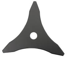 Obrázek k výrobku 49045 - Riwall PRO Žací nůž třízubý ke křovinořezu pr. 255mm, vnitřní průměr 25,4mm, tloušťka 2,5mm -