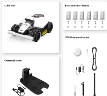 Obrázek k výrobku 91705 - Robotická sekačka Mammotion LUBA mini AWD 800