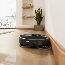 Obrázek k výrobku 93913 - Robotický vysavač a mop iRobot Roomba Plus 505 Combo Robot + AutoWash™ Dock (černý)