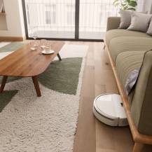 Obrázek k výrobku 93916 - Robotický vysavač a mop Roomba® Plus 405 Combo Robot + dokovací stanice AutoWash™ (bílý)