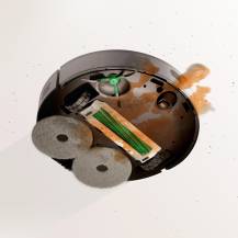 Obrázek k výrobku 93915 - Robotický vysavač a mop Roomba® Plus 405 Combo Robot + dokovací stanice AutoWash™ (černý)