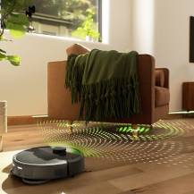 Obrázek k výrobku 93915 - Robotický vysavač a mop Roomba® Plus 405 Combo Robot + dokovací stanice AutoWash™ (černý)