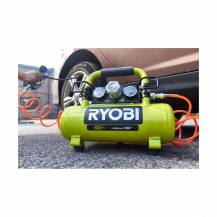 Obrázek k výrobku 67771 - Ryobi R18AC-0aku 18 V kompresor ONE+ (bez baterie a nabíječky)