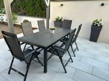 Obrázek k výrobku 90339 - Sada zahradního hliníkového nábytku Haggen 6+1