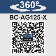 Obrázek k výrobku 91924 - Scheppach BC-AG125-Xaku 20 V IXES úhlová bruska (bez baterie a nabíječky)