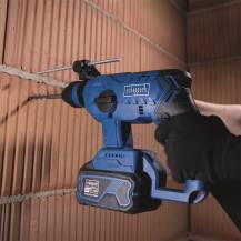 Obrázek k výrobku 91927 - Scheppach BC-RHD230-Xaku 20 V IXES vrtací/sekací kladivo (bez baterie a nabíječky)