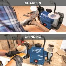 Obrázek k výrobku 26661 - Scheppach bg 150 - dvoukotoučová bruska s indukčním motorem