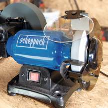 Obrázek k výrobku 31410 - Scheppach bg 200 w - bruska na suché i mokré broušení