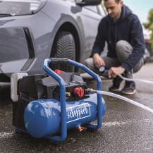 Obrázek k výrobku 91906 - Scheppach C-ACT160/6-X20 V IXES aku bezolejový kompresor 6 l (bez baterie a nabíječky)
