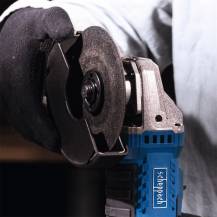 Obrázek k výrobku 91945 - Scheppach C-AG125-Xaku 20 V IXES úhlová bruska (bez baterie a nabíječky)