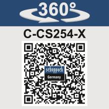 Obrázek k výrobku 91914 - Scheppach C-CS254-Xaku 20 V IXES řetězová pila (bez baterie a nabíječky)