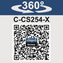 Obrázek k výrobku 91914 - Scheppach C-CS254-Xaku 20 V IXES řetězová pila (bez baterie a nabíječky)