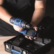 Obrázek k výrobku 91949 - Scheppach C-DTB74/1-Xaku 20 V IXES set vrtacího šroubováku a 74 ks příslušenství