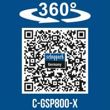 Obrázek k výrobku 91943 - Scheppach C-GSP800-X20 V IXES aku rozmetadlo (bez baterie a nabíječky)