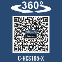 Obrázek k výrobku 91954 - Scheppach C-HCS165-Xaku 20 V IXES okružní pila (bez baterie a nabíječky)