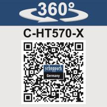 Obrázek k výrobku 91958 - Scheppach C-HT570-Xaku 20 V IXES plotostřih (bez baterie a nabíječky)