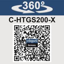 Obrázek k výrobku 91915 - Scheppach C-HTGS200-Xaku 20 V IXES nůžky na trávu a keře (bez baterie a nabíječky)