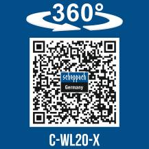 Obrázek k výrobku 92434 - Scheppach C-WL20-X20 V IXES aku pracovní svítilna (bez baterie a nabíječky)