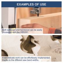 Obrázek k výrobku 51525 - Scheppach HBS 261 - pásová pila