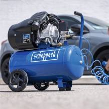 Obrázek k výrobku 19558 - Scheppach HC 53 dc kompresor se sadou příslušenství