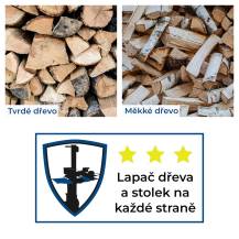 Obrázek k výrobku 67277 - Scheppach HL 730 vertikální štípač na dřevo 7t (400 V)