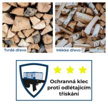 Obrázek k výrobku 67833 - Scheppach HL 760 LS horizontální štípač na dřevo 7t se stojanem