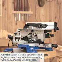 Obrázek k výrobku 49115 - Scheppach HM 100 T - kombinovaná pokosová/stolová pila